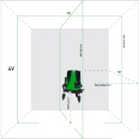 Лазерный нивелир ADA Instruments 3D Liner 4V Green - Превью изображения №16 — Интернет-магазин ПроЗаказ