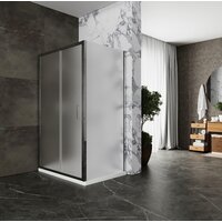 Душевой уголок Roxen Caspia 55060-100C-R 100х80 (матовое стекло) - Превью изображения №6 — Интернет-магазин ПроЗаказ