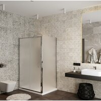 Душевой уголок Roxen Caspia 55060-100C-R 100х80 (матовое стекло) - Превью изображения №5 — Интернет-магазин ПроЗаказ