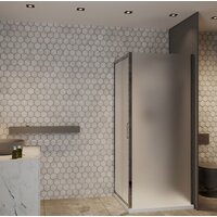 Душевой уголок Roxen Caspia 55060-100C-R 100х80 (матовое стекло) - Превью изображения №4 — Интернет-магазин ПроЗаказ