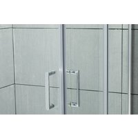 Душевой уголок Roxen Caspia 55060-100C-R 100х80 (матовое стекло) - Превью изображения №7 — Интернет-магазин ПроЗаказ