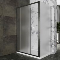 Душевой уголок Roxen Caspia 55060-100C-R 100х80 (матовое стекло) - Превью изображения №2 — Интернет-магазин ПроЗаказ