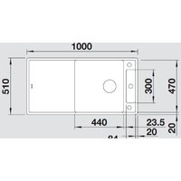 Кухонная мойка Blanco Axia III XL 6 S 525857 (черный) - Превью изображения №3 — Интернет-магазин ПроЗаказ