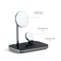 Беспроводное зарядное Satechi 3-in-1 Magnetic Wireless Charging Stand - Превью изображения №2 — Интернет-магазин ПроЗаказ