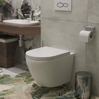 Унитаз подвесной Roxen Antares 530185-02 Rimless Soft Close - Превью изображения №5 — Интернет-магазин ПроЗаказ