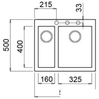 Кухонная мойка Elleci Quadra 150 Kuro K86 - Превью изображения №2 — Интернет-магазин ПроЗаказ