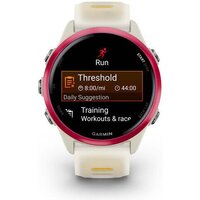Умные часы Garmin Forerunner 570 42 мм (бежевый/розовый) - Превью изображения №2 — Интернет-магазин ПроЗаказ