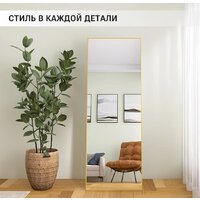 Зеркало EMZE Floor 40x150 DK23502.AUR (золото) - Превью изображения №7 — Интернет-магазин ПроЗаказ