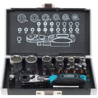 Набор трещотка с головками и битами GROSS 11361 (26 предметов) - Превью изображения №2 — Интернет-магазин ПроЗаказ