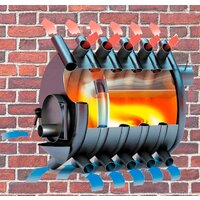 Свободностоящая печь-камин ComfortProm Baron 150 м3 - Превью изображения №7 — Интернет-магазин ПроЗаказ