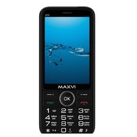 Кнопочный телефон Maxvi B35 (черный) - Превью изображения №8 — Интернет-магазин ПроЗаказ