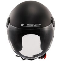 Мотошлем LS2 OF558 Sphere II Solid (L, черный матовый) - Превью изображения №5 — Интернет-магазин ПроЗаказ