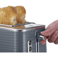 Тостер Russell Hobbs Inspire Grey 2 Slice 24373-56 - Превью изображения №2 — Интернет-магазин ПроЗаказ