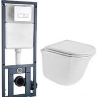 WeltWasser Telbach 004 GL-WT + Marberg 410 SE (белый глянец/хром)