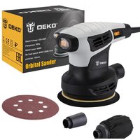 Эксцентриковая шлифмашина Deko DKG400-125 - Превью изображения №2 — Интернет-магазин ПроЗаказ