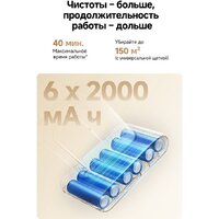 Пылесос Dreame Cordless Vacuum Cleaner R10s Essential Aqua VRV65F (евровилка, белый) - Превью изображения №13 — Интернет-магазин ПроЗаказ