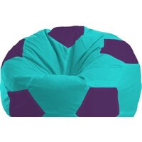 Flagman Мяч Стандарт М1.1-285 (бирюзовый/фиолетовый)