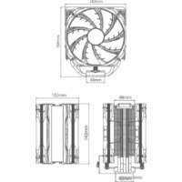 Кулер для процессора DeepCool AS500 Plus R-AS500-BKNLMP-G - Превью изображения №15 — Интернет-магазин ПроЗаказ