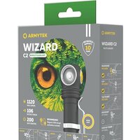 Фонарь Armytek Wizard C2 Magnet USB (теплый) - Превью изображения №6 — Интернет-магазин ПроЗаказ