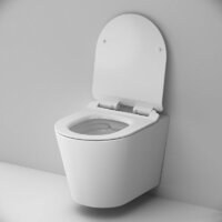 Унитаз подвесной AM.PM Sunny Flashclean C85C1701SC (с сиденьем) - Превью изображения №3 — Интернет-магазин ПроЗаказ