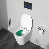 Унитаз подвесной AM.PM Sunny Flashclean C85C1701SC (с сиденьем) - Превью изображения №10 — Интернет-магазин ПроЗаказ