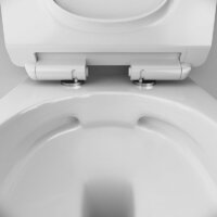 Унитаз подвесной AM.PM Sunny Flashclean C85C1701SC (с сиденьем) - Превью изображения №7 — Интернет-магазин ПроЗаказ