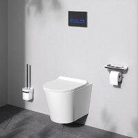 Унитаз подвесной AM.PM Sunny Flashclean C85C1701SC (с сиденьем) - Превью изображения №8 — Интернет-магазин ПроЗаказ