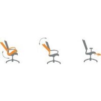 Игровое (геймерское) кресло CHAIRMAN CH27 (ткань, серый/черный) - Превью изображения №7 — Интернет-магазин ПроЗаказ