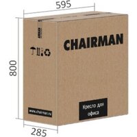 Игровое (геймерское) кресло CHAIRMAN CH27 (ткань, серый/черный) - Превью изображения №10 — Интернет-магазин ПроЗаказ