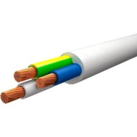 Автопровод ПВС-Т 2x1.5+1x1.5 3x1.5 (50 м, белый)