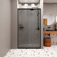 Душевая дверь Domani-Spa DoorCube 110x190 DS04DCb110L0T00.Gt-Black - Превью изображения №9 — Интернет-магазин ПроЗаказ