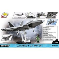 Конструктор Cobi Armed Forces Lockheed F-22 Raptor - Превью изображения №5 — Интернет-магазин ПроЗаказ