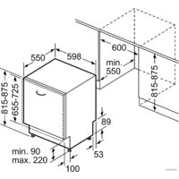 Встраиваемая посудомоечная машина Bosch SMV2ITX18E - Превью изображения №8 — Интернет-магазин ПроЗаказ