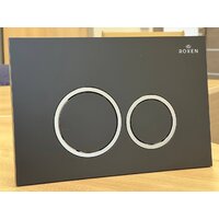 Унитаз подвесной Roxen Antares One Rimless 6 в 1 StounFix Dual Fresh 506406 (кнопка: черный матовый) - Превью изображения №12 — Интернет-магазин ПроЗаказ