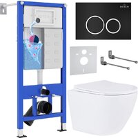 Roxen Antares One Rimless 6 в 1 StounFix Dual Fresh 506406 (кнопка: черный матовый)