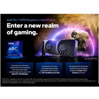 Видеокарта Intel Arc A750 Limited Edition 8GB 21P02J00BA - Превью изображения №3 — Интернет-магазин ПроЗаказ