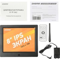 Цифровая фоторамка Digma PF-843 (черный) - Превью изображения №12 — Интернет-магазин ПроЗаказ