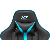 Игровое (геймерское) кресло A4Tech X7 GG-1200 (черный/бирюзовый) - Превью изображения №10 — Интернет-магазин ПроЗаказ