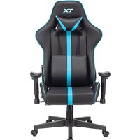Игровое (геймерское) кресло A4Tech X7 GG-1200 (черный/бирюзовый) - Превью изображения №2 — Интернет-магазин ПроЗаказ