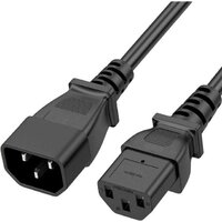 5bites PC110-18A IEC320-C13 - IEC320-C14 (1.8 м, черный)