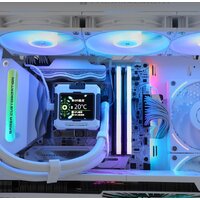 Система жидкостного охлаждения для процессора Thermalright Frozen Warframe 360 ARGB (белый) - Превью изображения №7 — Интернет-магазин ПроЗаказ