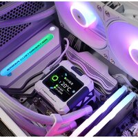 Система жидкостного охлаждения для процессора Thermalright Frozen Warframe 360 ARGB (белый) - Превью изображения №8 — Интернет-магазин ПроЗаказ