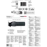 Триммер для бороды и усов BaByliss PRO Fresh FX FX76E - Превью изображения №9 — Интернет-магазин ПроЗаказ