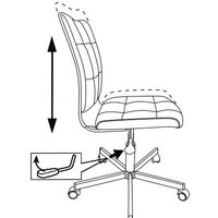 Офисное кресло Бюрократ CH-330M/LT-10 (коричневый) - Превью изображения №5 — Интернет-магазин ПроЗаказ