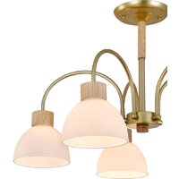 Люстра средней высоты Escada 150005/5R ES0000061 (Gold/Wood) - Превью изображения №2 — Интернет-магазин ПроЗаказ