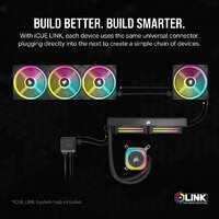 Вентилятор для корпуса Corsair iCUE LINK QX120 RGB Triple Pack CO-9051006-WW - Превью изображения №3 — Интернет-магазин ПроЗаказ