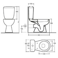 Унитаз напольный Керамин Позитано МС Инкоэр-Б1 (с мягким сидением) - Превью изображения №7 — Интернет-магазин ПроЗаказ