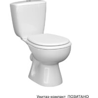 Унитаз напольный Керамин Позитано МС Инкоэр-Б1 (с мягким сидением) - Превью изображения №2 — Интернет-магазин ПроЗаказ