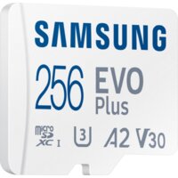 Карта памяти Samsung EVO Plus 2024 microSDXC 256GB (с адаптером) - Превью изображения №3 — Интернет-магазин ПроЗаказ