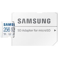 Карта памяти Samsung EVO Plus 2024 microSDXC 256GB (с адаптером) - Превью изображения №2 — Интернет-магазин ПроЗаказ